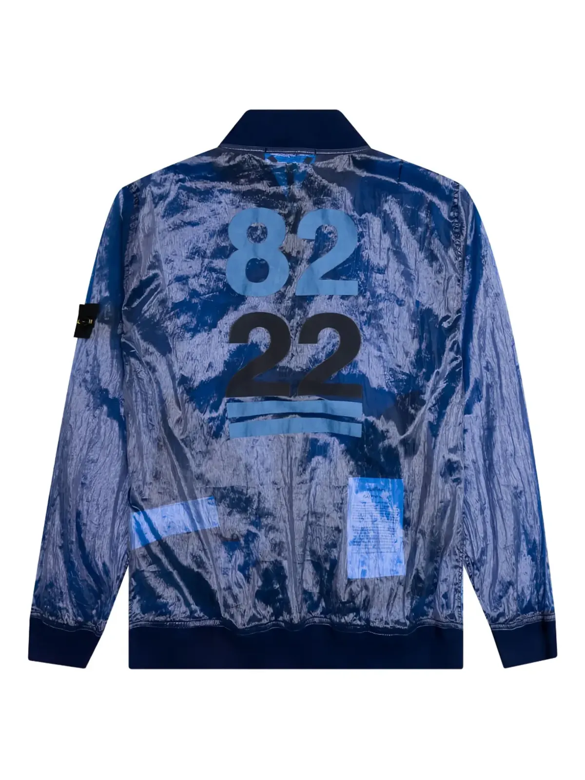 Stone Island ナンバー・ディテール ボンバージャケット - ブルー - 画像2