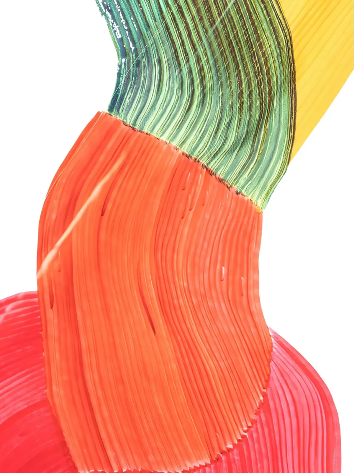 Homme Plissé Issey Miyake グラフィックプリントパンツ - ピンク - 画像4