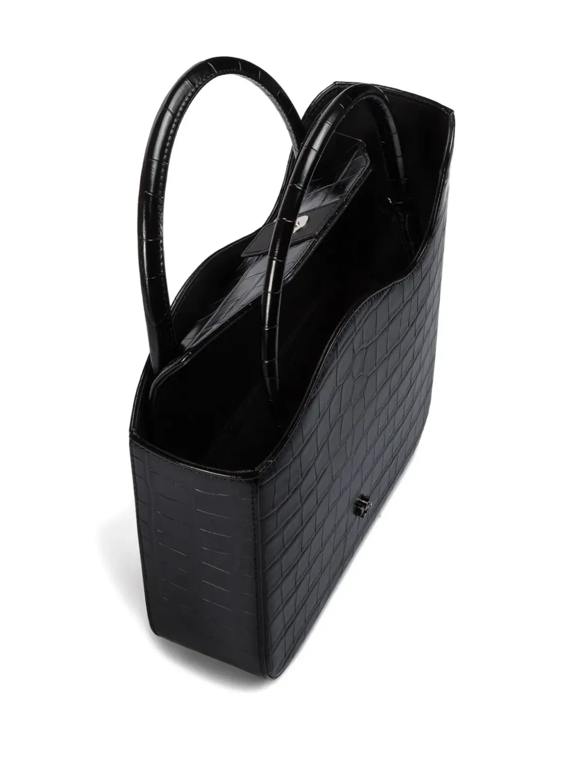 Le Silla アイビー クロコダイル型押しミニバッグ - 画像3
