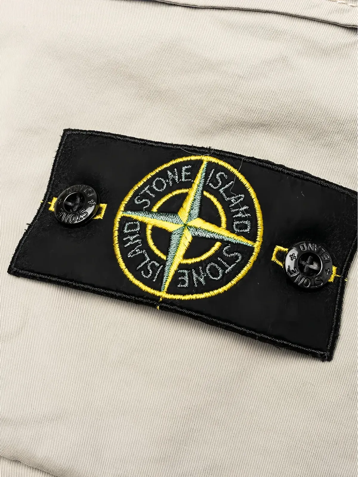 Stone Island カーゴポケット ロゴアップリケ トラウザー - 画像3