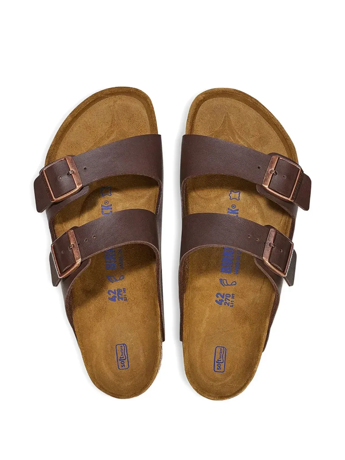 Birkenstock ダブルバックルスライド - 画像3