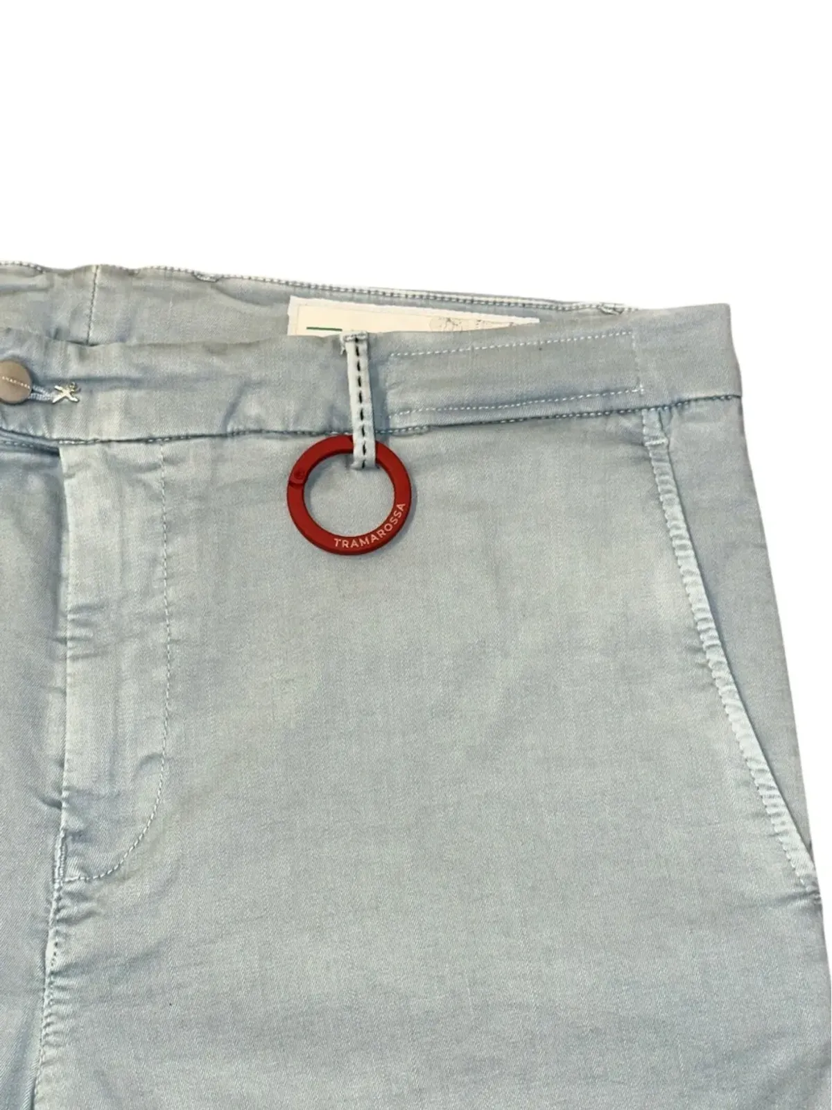 Sartoria Tramarossa リングディテール チノショーツ - Blue - 画像3