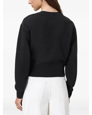 AllSaints エンブリッシュド スウェットシャツ ブラック - サムネイル2