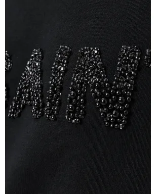 AllSaints エンブリッシュド スウェットシャツ ブラック - サムネイル4