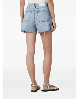 AllSaints エリアナ ラッフルディテール デニムショーツ - サムネイル3