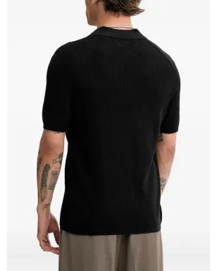 AllSaints ニットコットン ポロシャツ - サムネイル2