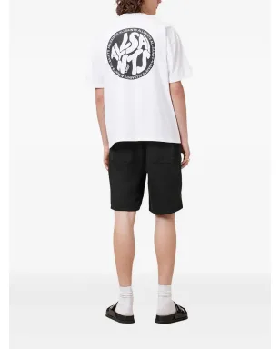 AllSaints ドローストリング・エラスティックウエスト ショーツ - ブラック - サムネイル3