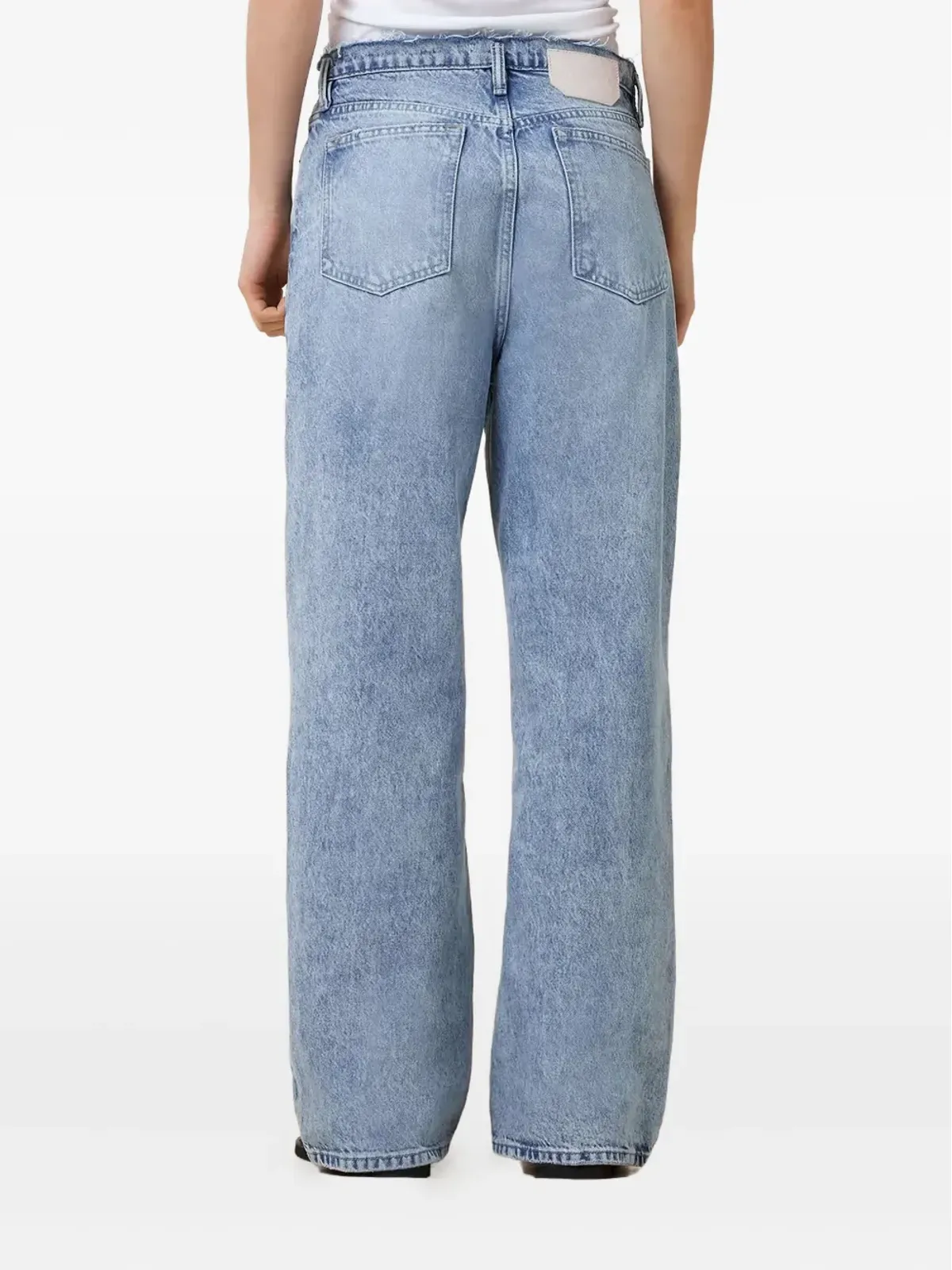 AllSaints フレイドエッジジーンズ - 画像3