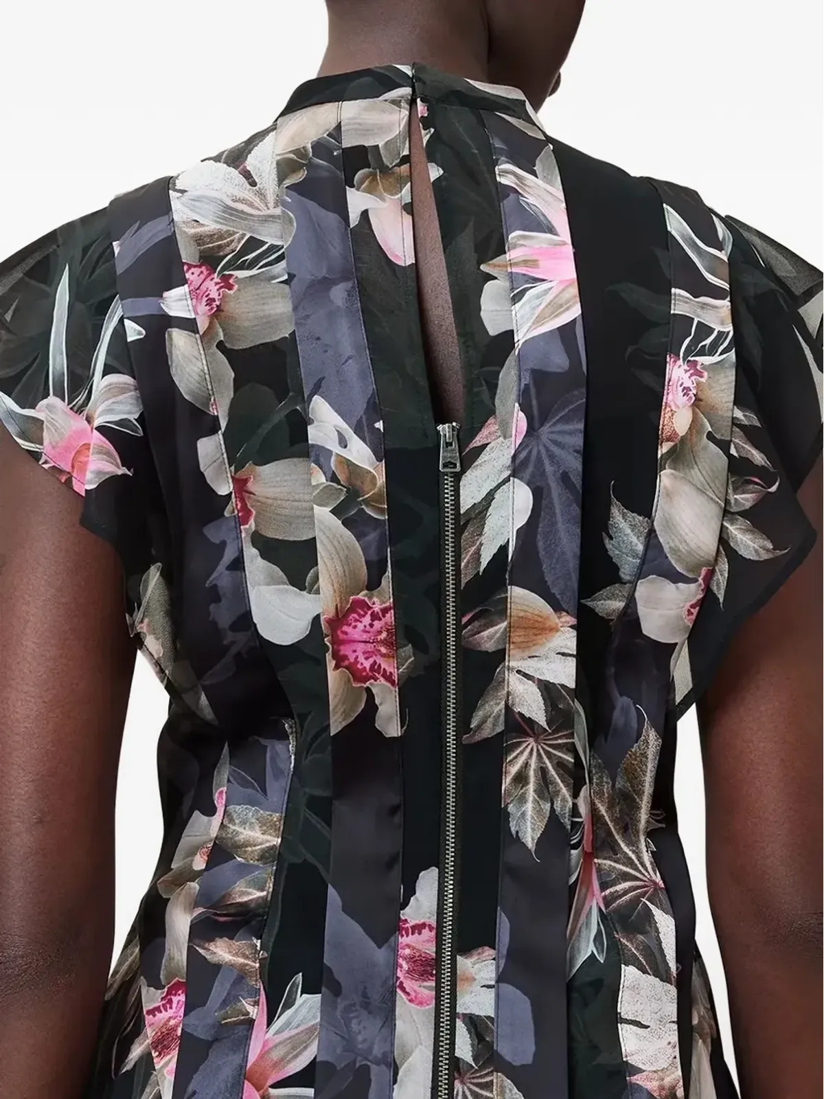 AllSaints 花柄プリーツドレス - 画像5
