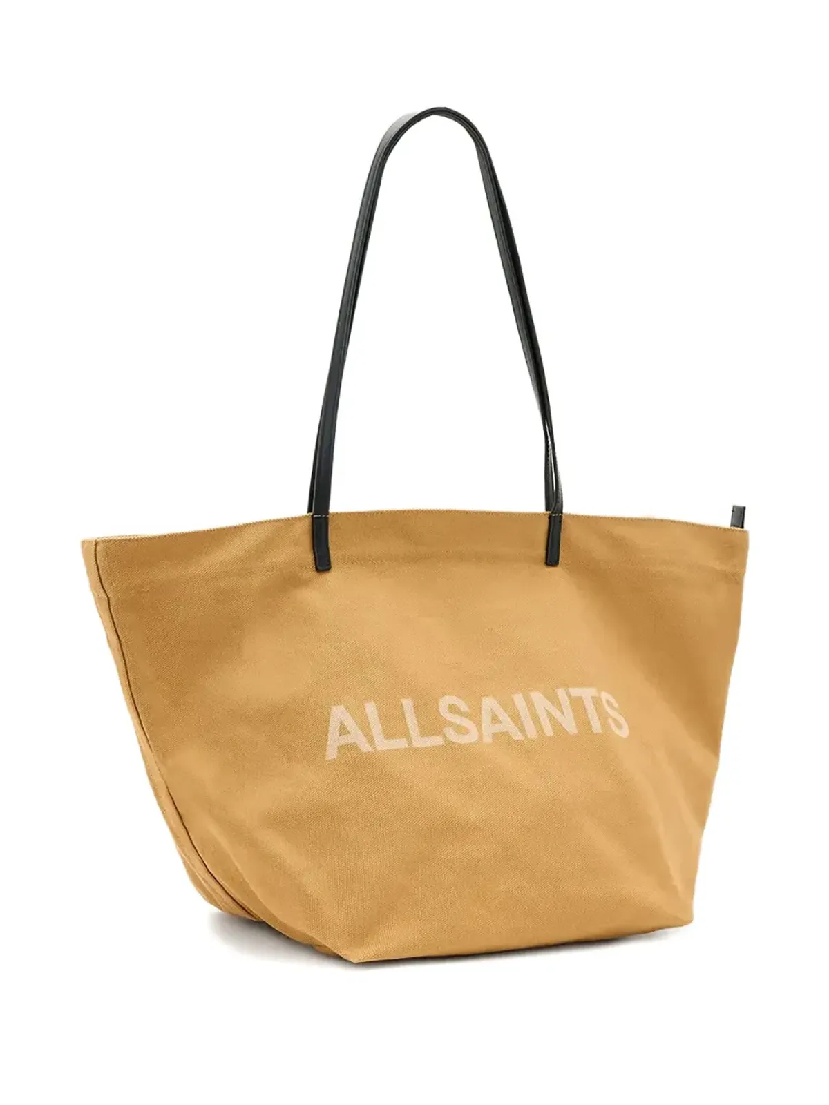 AllSaints ロゴプレート トートバッグ - Yellow - 画像3