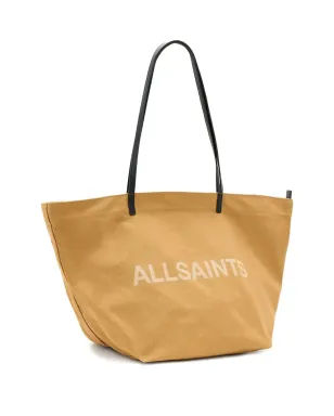 AllSaints ロゴプレート トートバッグ - Yellow - サムネイル3