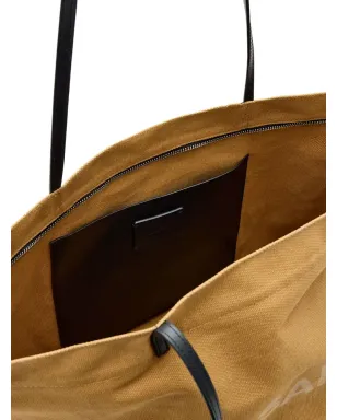 AllSaints ロゴプレート トートバッグ - Yellow - サムネイル4