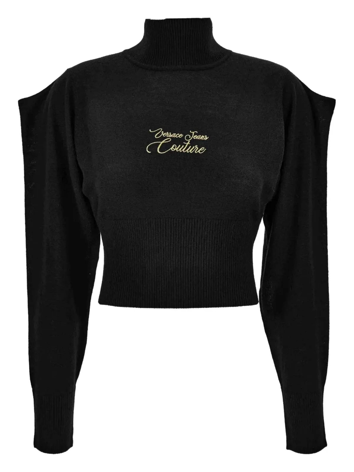 Versace Jeans Couture ハイネック パフスリーブ セーター - 画像1