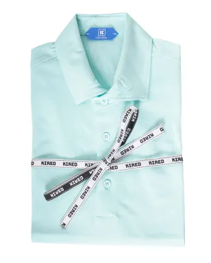 Kired POSI quarter-button cotton polo shirt - White - サムネイル3