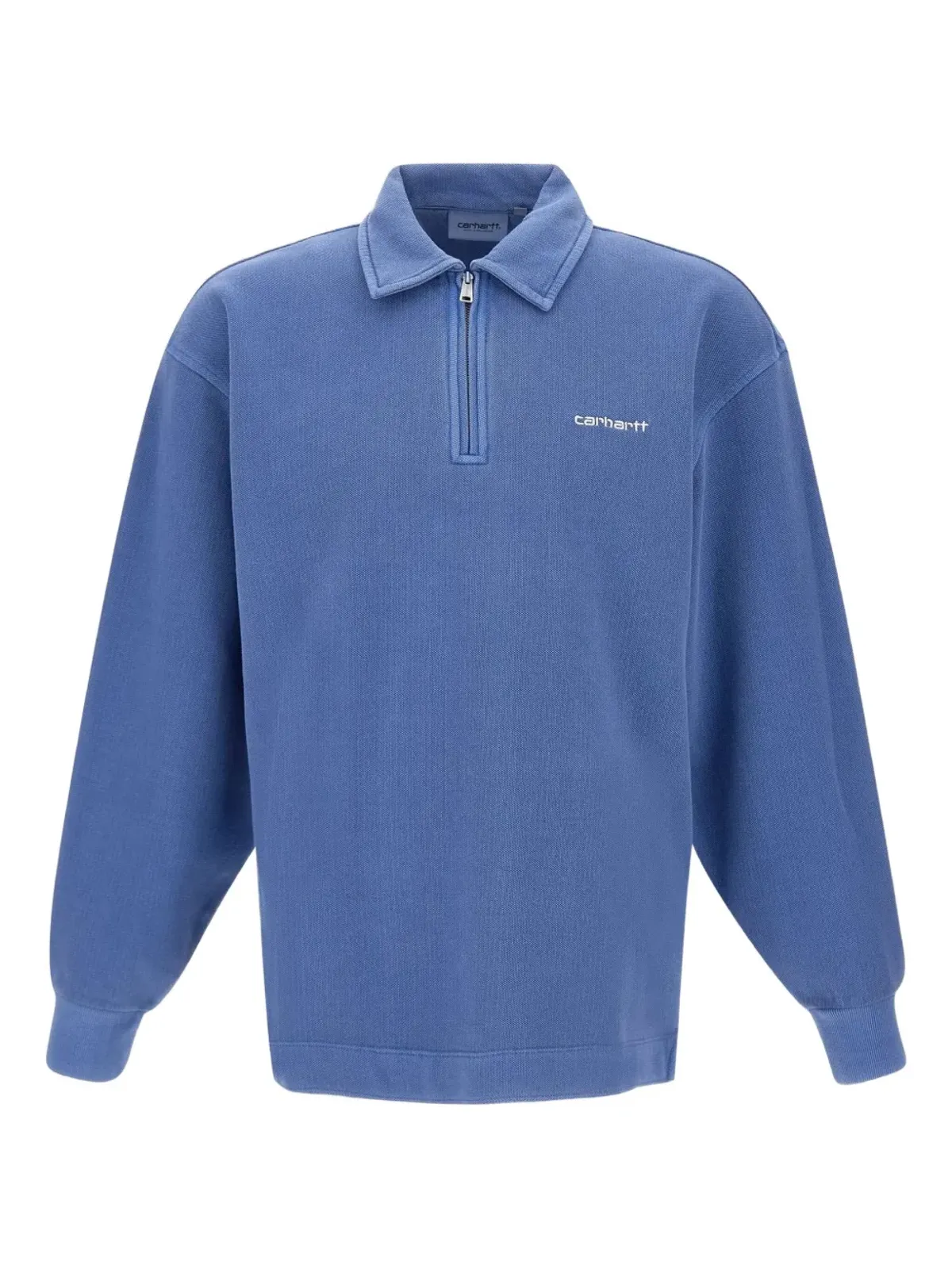 Carhartt WIP 半ジップコットンポロシャツ - 画像1