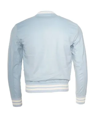 Kired x Kired Didier ribbed-trim cashmere bomber jacket - Blue - サムネイル2