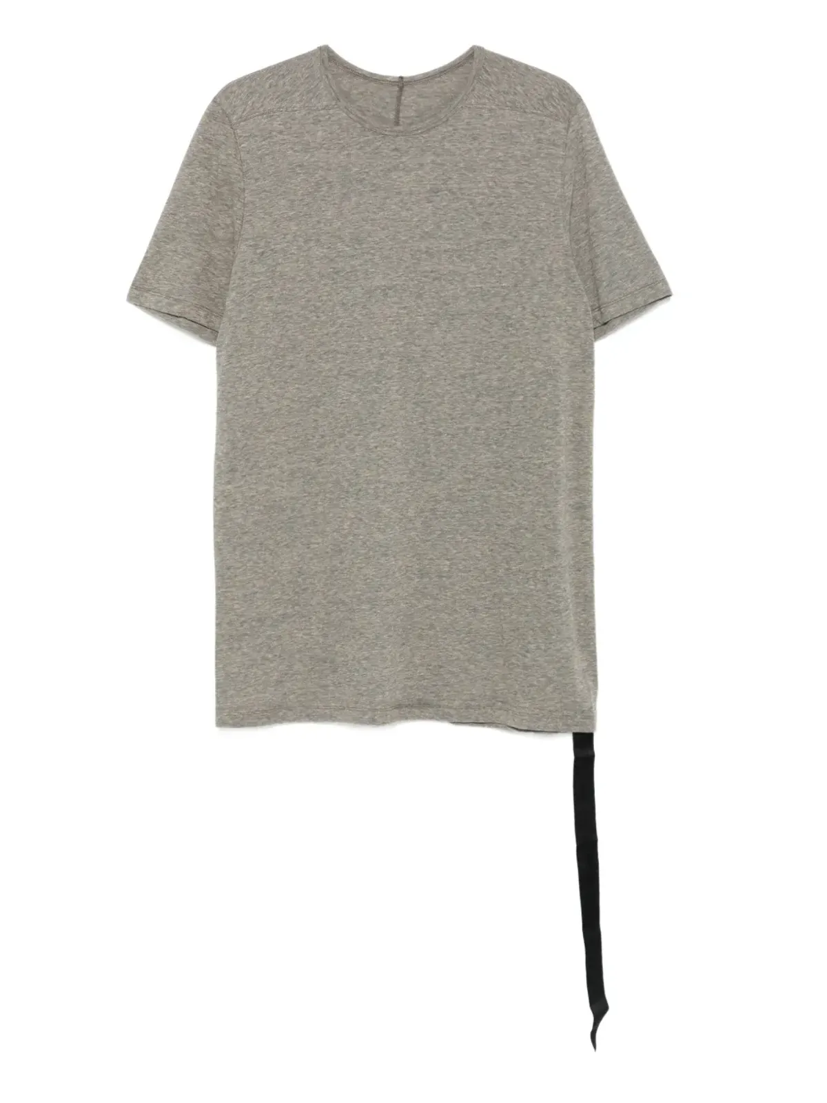 Rick Owens DRKSHDW サイドタイ付きコットンTシャツ - 画像1