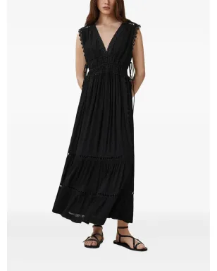 AllSaints Xanthe レーストリム マキシドレス - サムネイル1