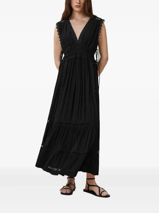 ALLSAINTS AllSaints Xanthe レーストリム マキシドレスの商品画像