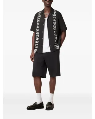 AllSaints スクリプト刺繍半袖シャツ - サムネイル2