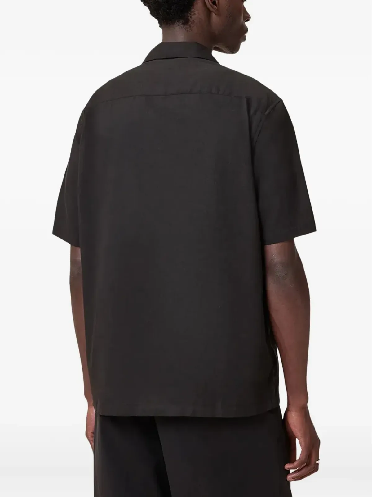 AllSaints スクリプト刺繍半袖シャツ - 画像3