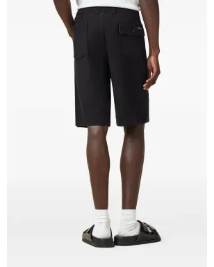 AllSaints Talbot ボタン留めカーゴショーツ ブラック - サムネイル3