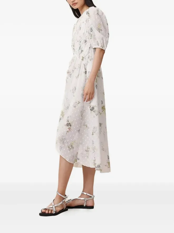ALLSAINTS AllSaints 花柄プリント スモックドレス - ホワイトの商品画像