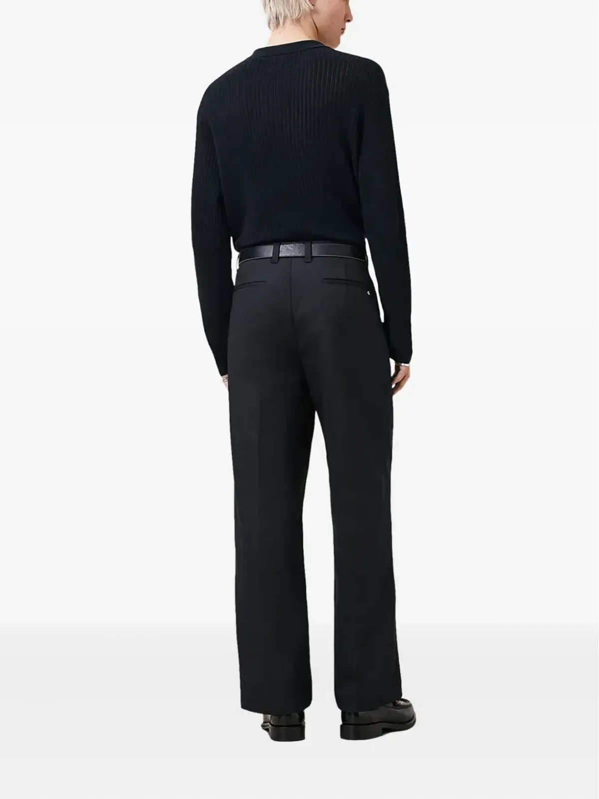 AllSaints フラットフロント テーラードトラウザー - 画像3