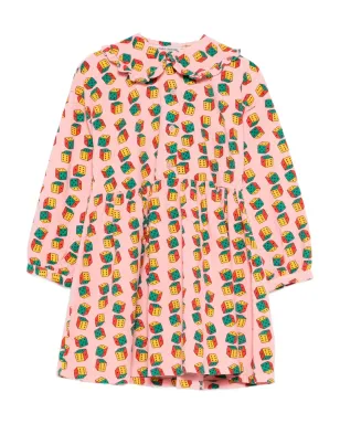 Bobo Choses dice-print dress - Pink - サムネイル1