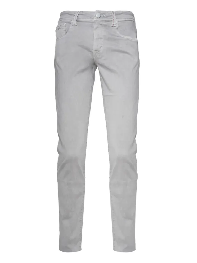 Sartoria Tramarossa Sartoria Tramarossa ジップフライ コットンパンツ - グレーの商品画像