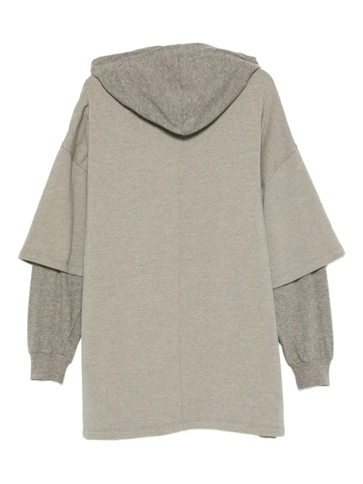 Rick Owens DRKSHDW ダブルレイヤードフーディ - 画像2