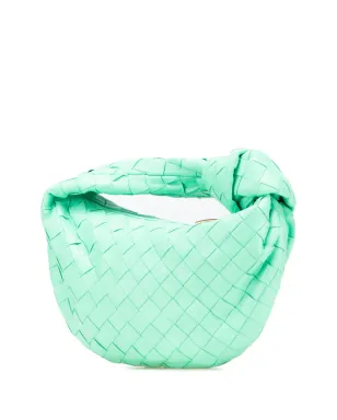 Bottega Veneta ビンテージ ミニ ナパ イントレッチァート ジョディ ホーボーバッグ グリーン - サムネイル3