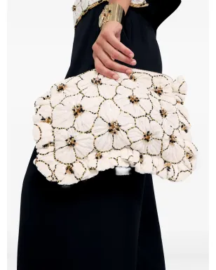 La DoubleJ 花柄刺繍クラッチバッグ - サムネイル5