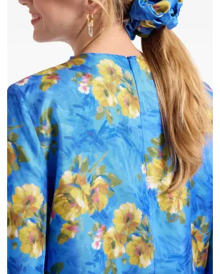 La DoubleJ ギガ花柄シルクシュシュ - サムネイル4
