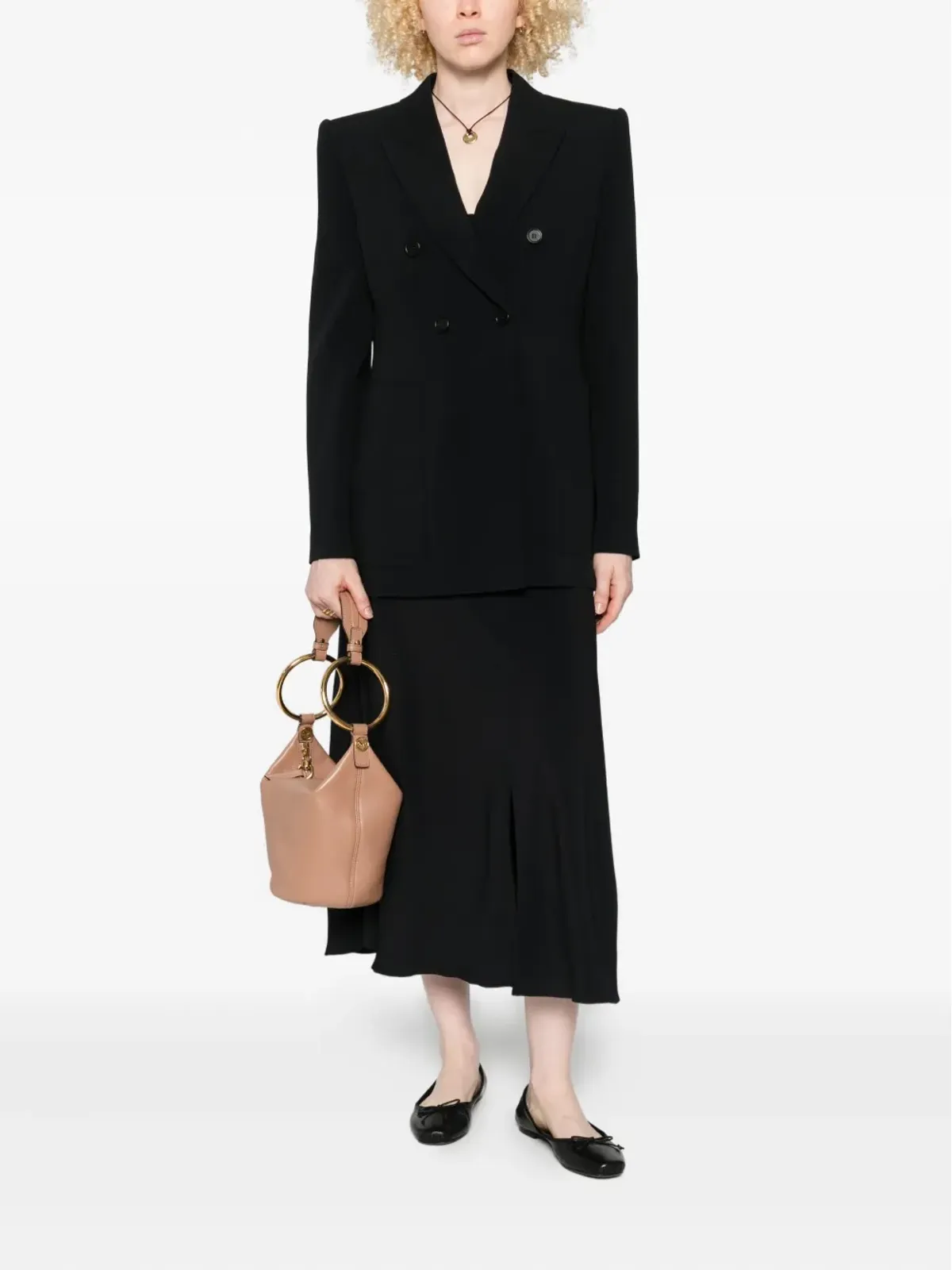 Chloé ダブルブレスト テーラードブレザー - 画像2