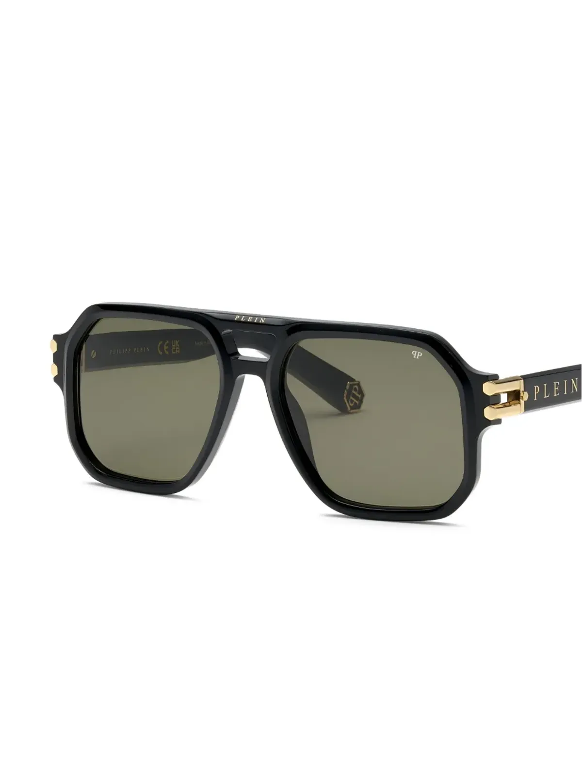 Philipp Plein Eyewear サングラス スクエアフレーム ダブルブリッジ - 画像5