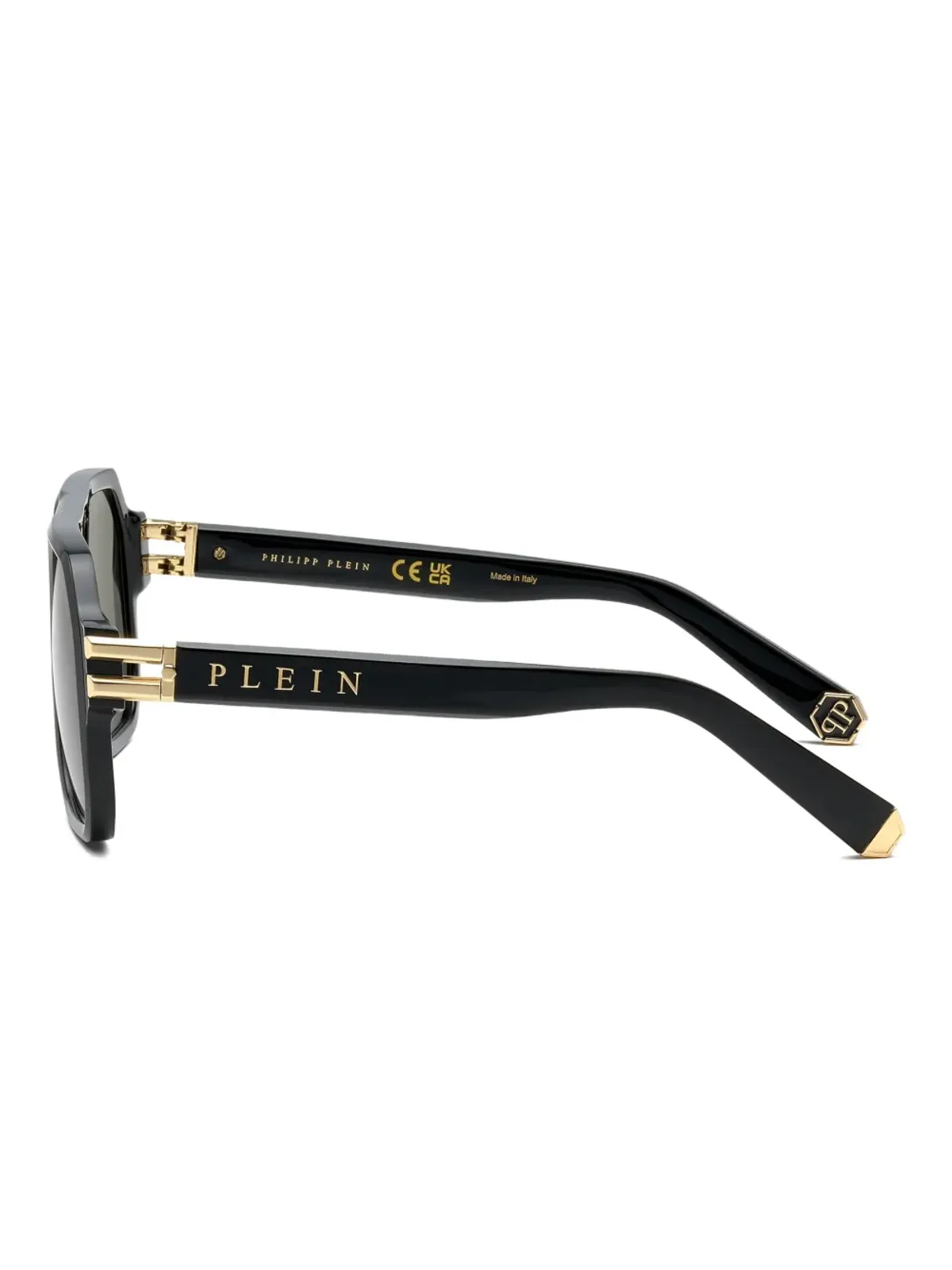Philipp Plein Eyewear サングラス スクエアフレーム ダブルブリッジ - 画像3