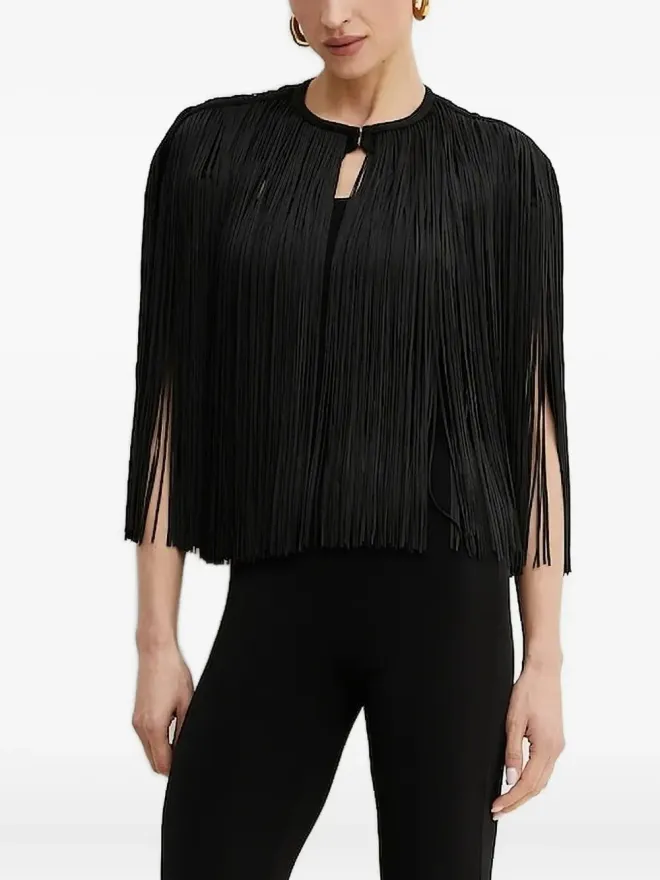 Herve Leger Hervé Léger フリンジディテール ブラウス - ブラックの商品画像