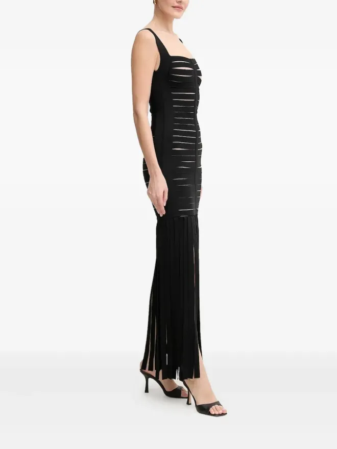 Herve Leger Hervé Léger バンデージフリンジドレスの商品画像