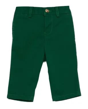 POLO RALPH LAUREN KIDS ポロポニー刺繍チノパンツ グリーン - サムネイル1