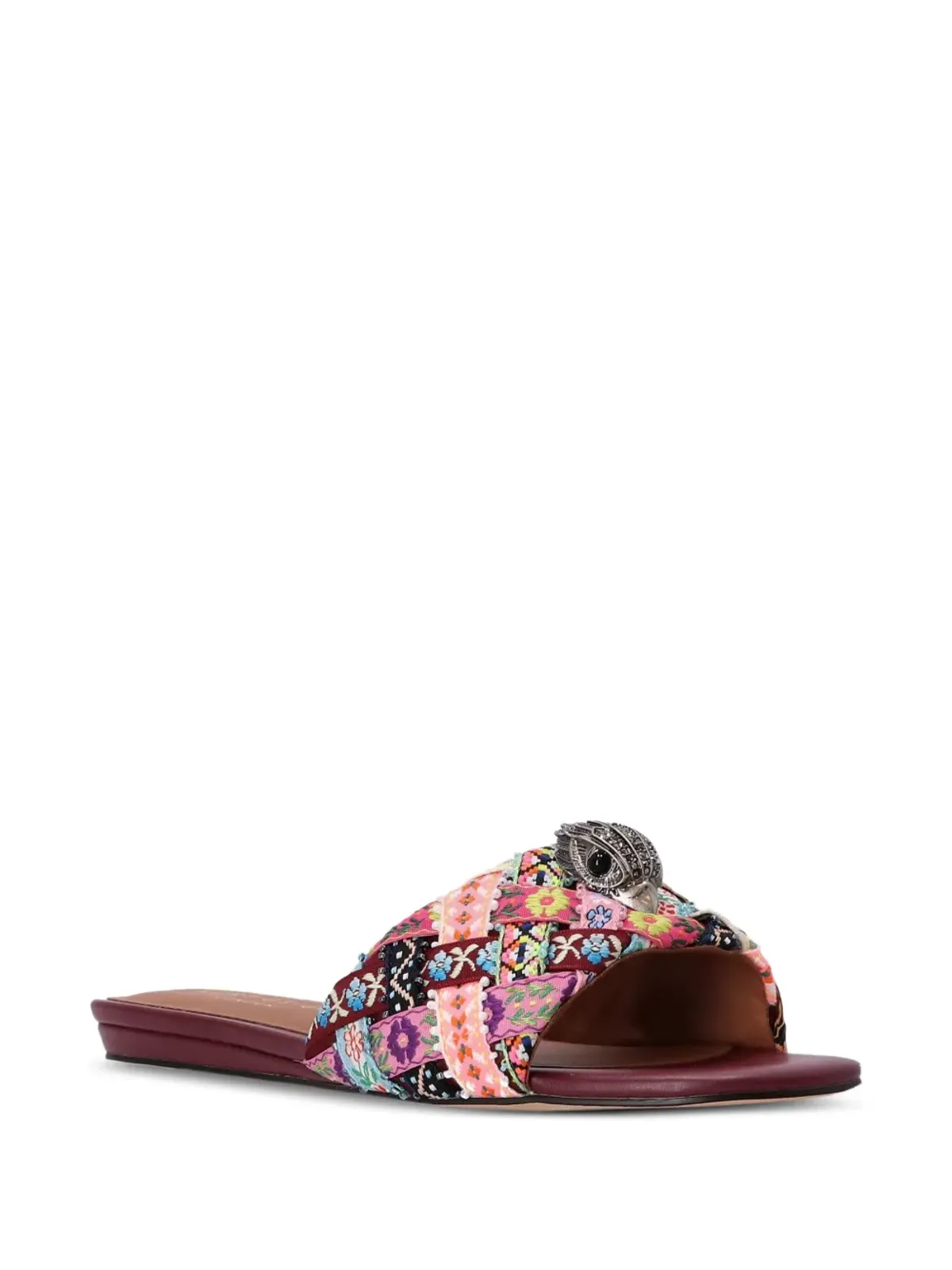 Kurt Geiger London ケンジントン ウェーブストラップ フラットサンダル - 画像2