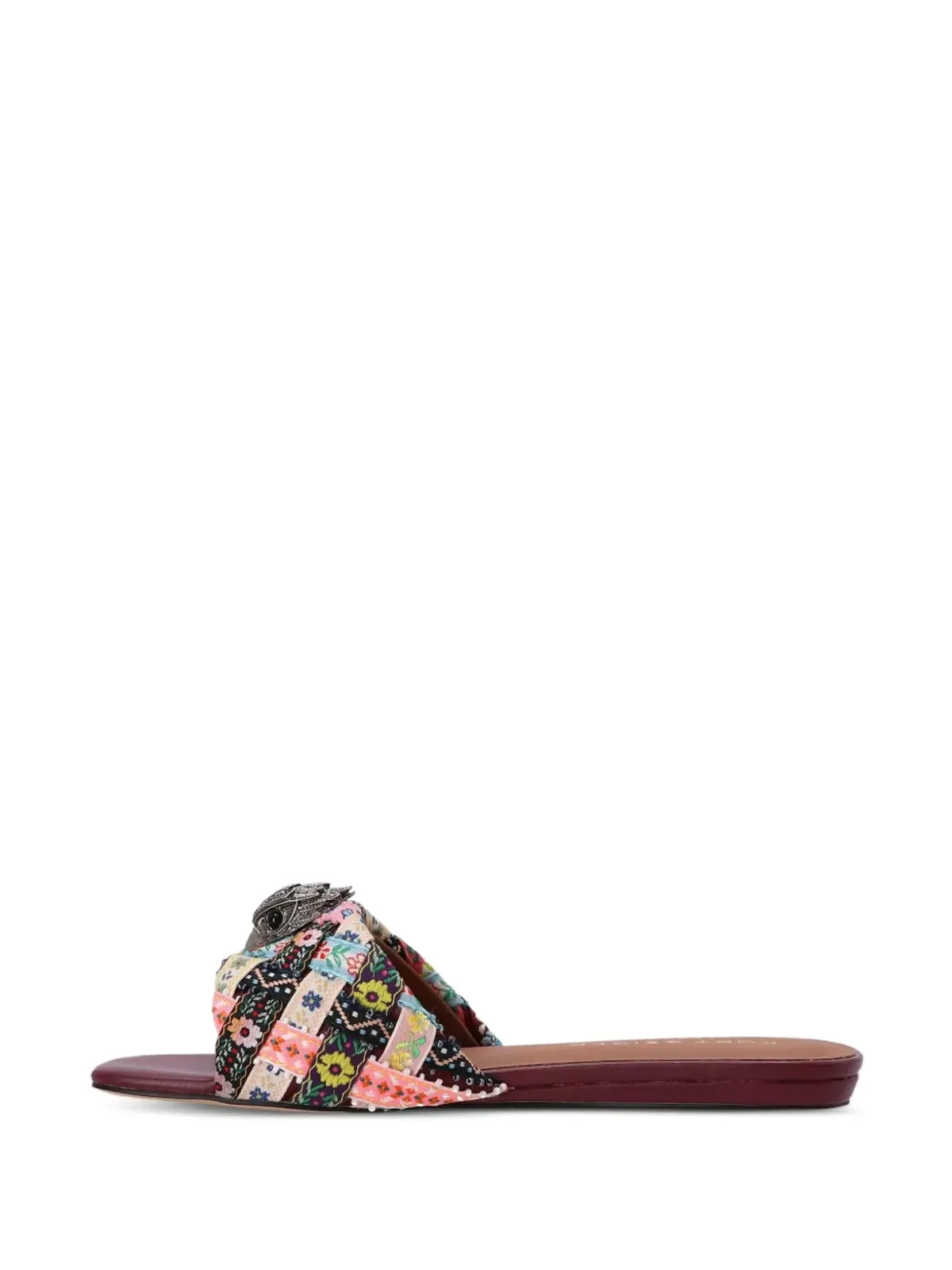 Kurt Geiger London ケンジントン ウェーブストラップ フラットサンダル - 画像4