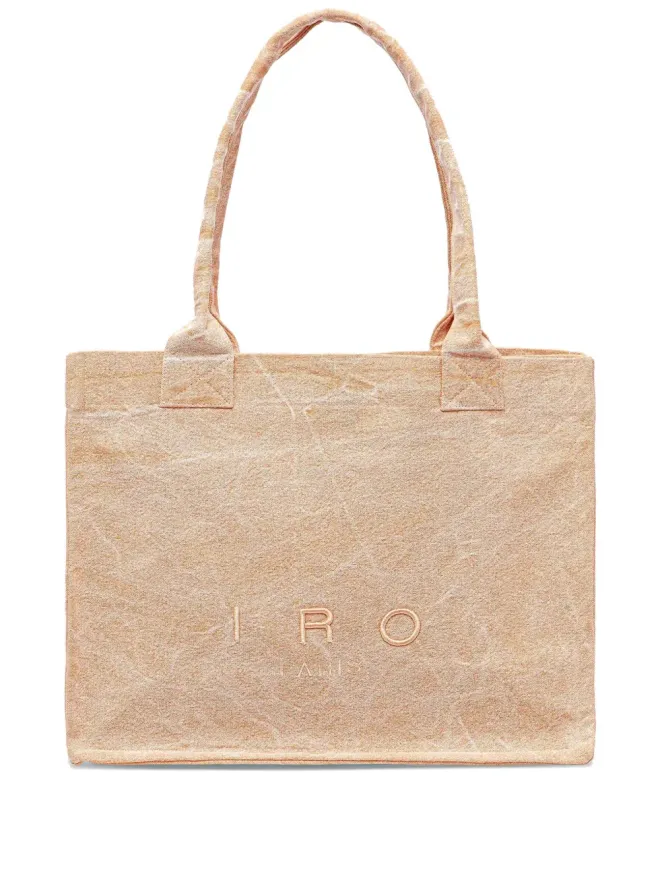 IRO IRO 刺繍ロゴ トートバッグ - オレンジの商品画像