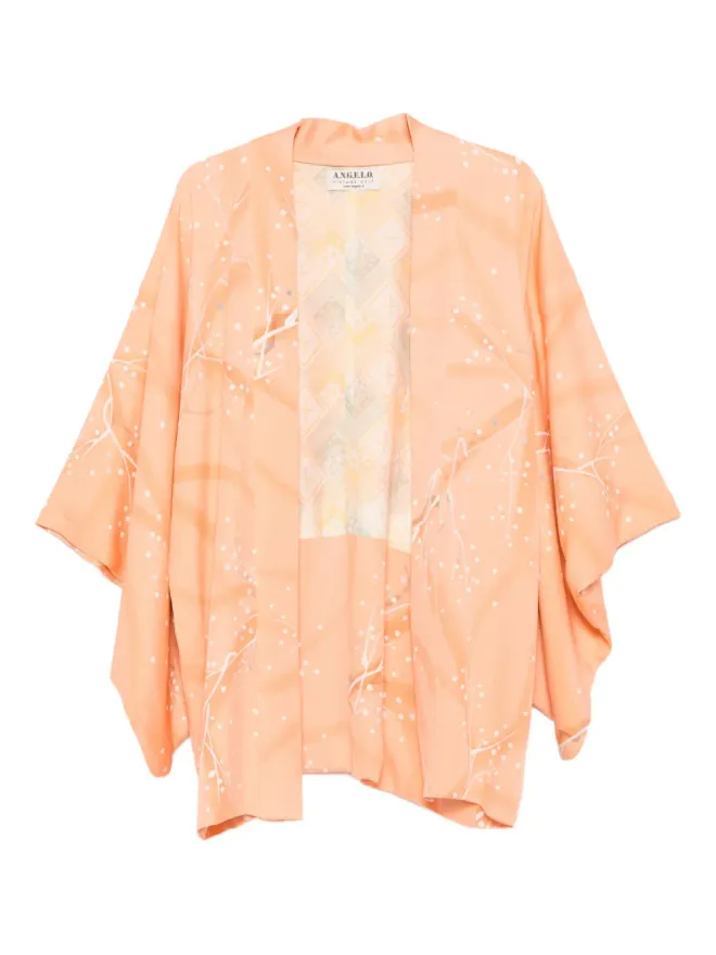 A.N.G.E.L.O. Vintage Cult A.N.G.E.L.O. Vintage Cult 1980年代 シルク花柄ジャケット（オレンジ）の商品画像