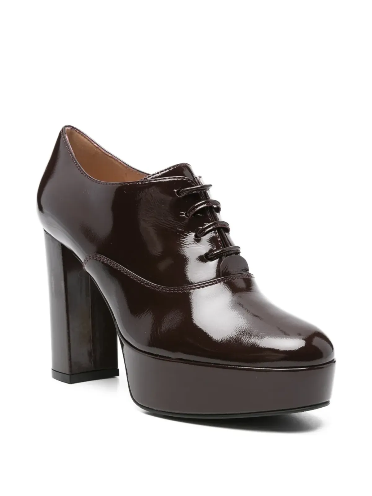 Gianvito Rossi Vicky レースアップ・プラットフォームパンプス - 画像2
