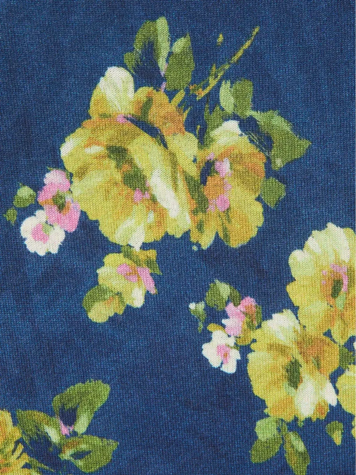 La DoubleJ 花柄プリント クルーネックセーター - 画像4