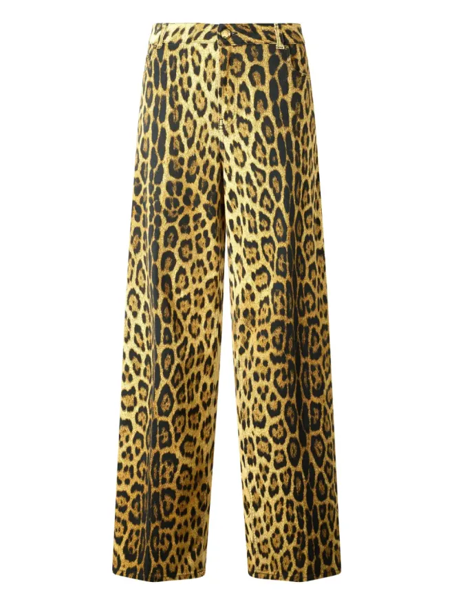 Roberto Cavalli Roberto Cavalli ジャガー柄パンツの商品画像