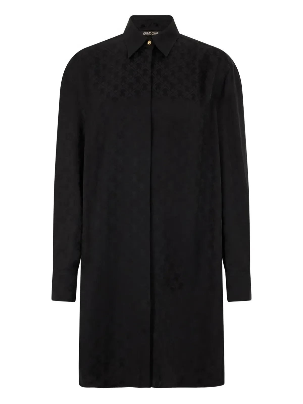 Roberto Cavalli 長袖シャツドレス - 画像1