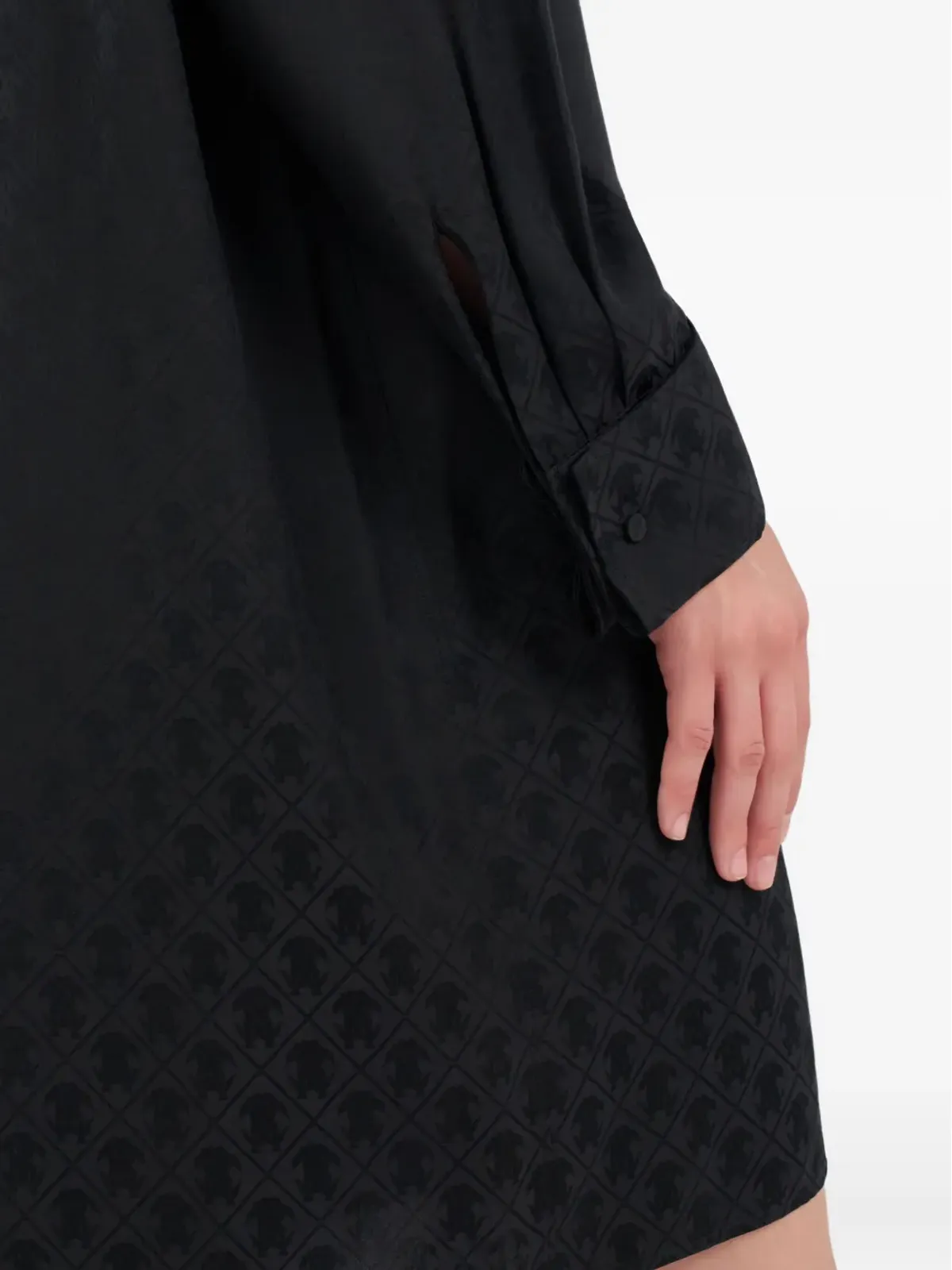 Roberto Cavalli 長袖シャツドレス - 画像5
