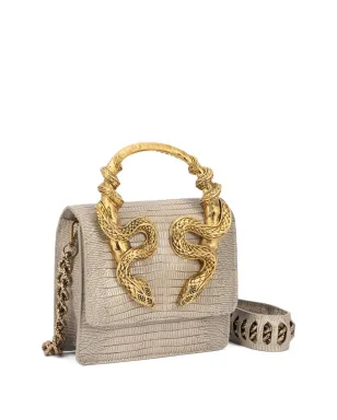 Roberto Cavalli ヘビ革装飾ショルダーバッグ - サムネイル1
